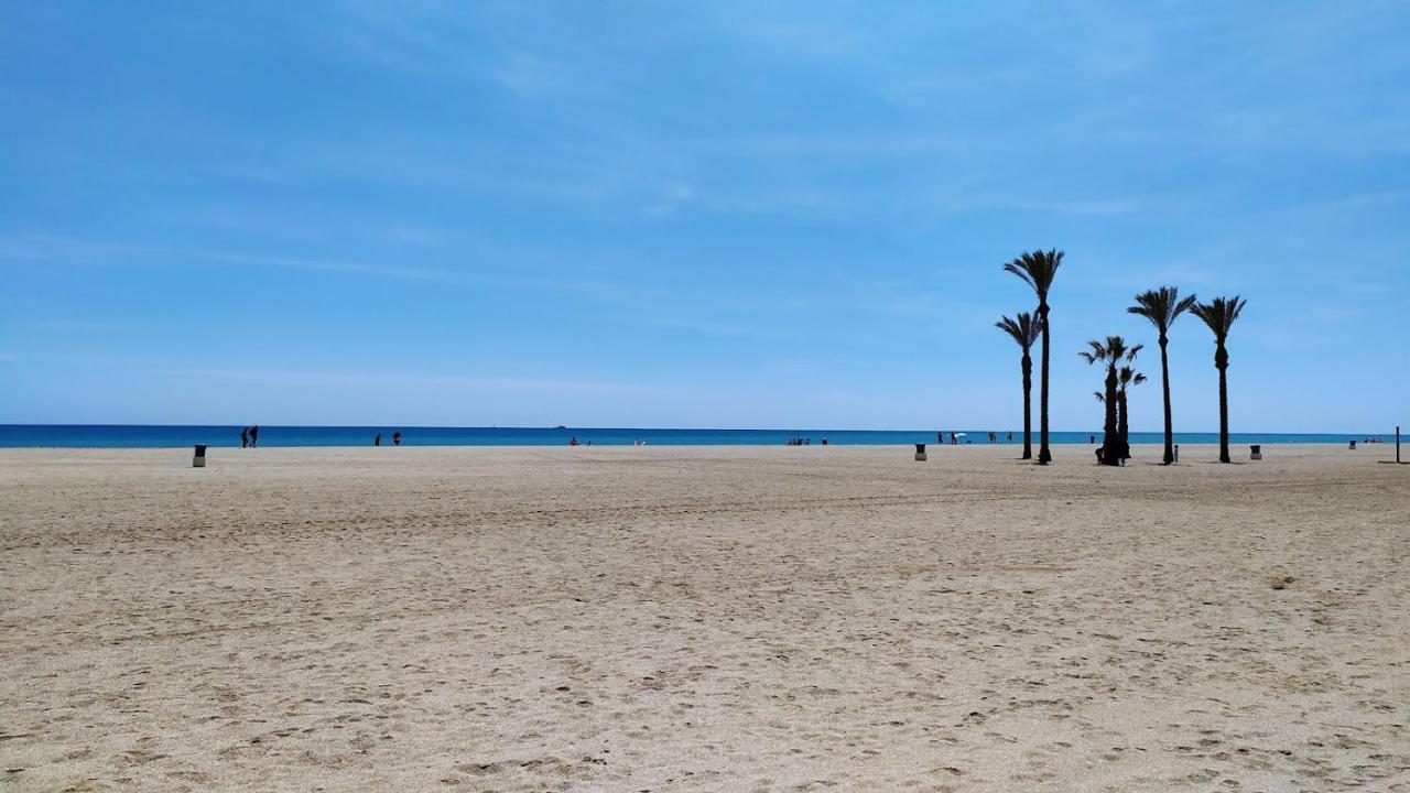 Coqueto Apartamento Con Terraza En La Playa Roquetas de Mar Kültér fotó